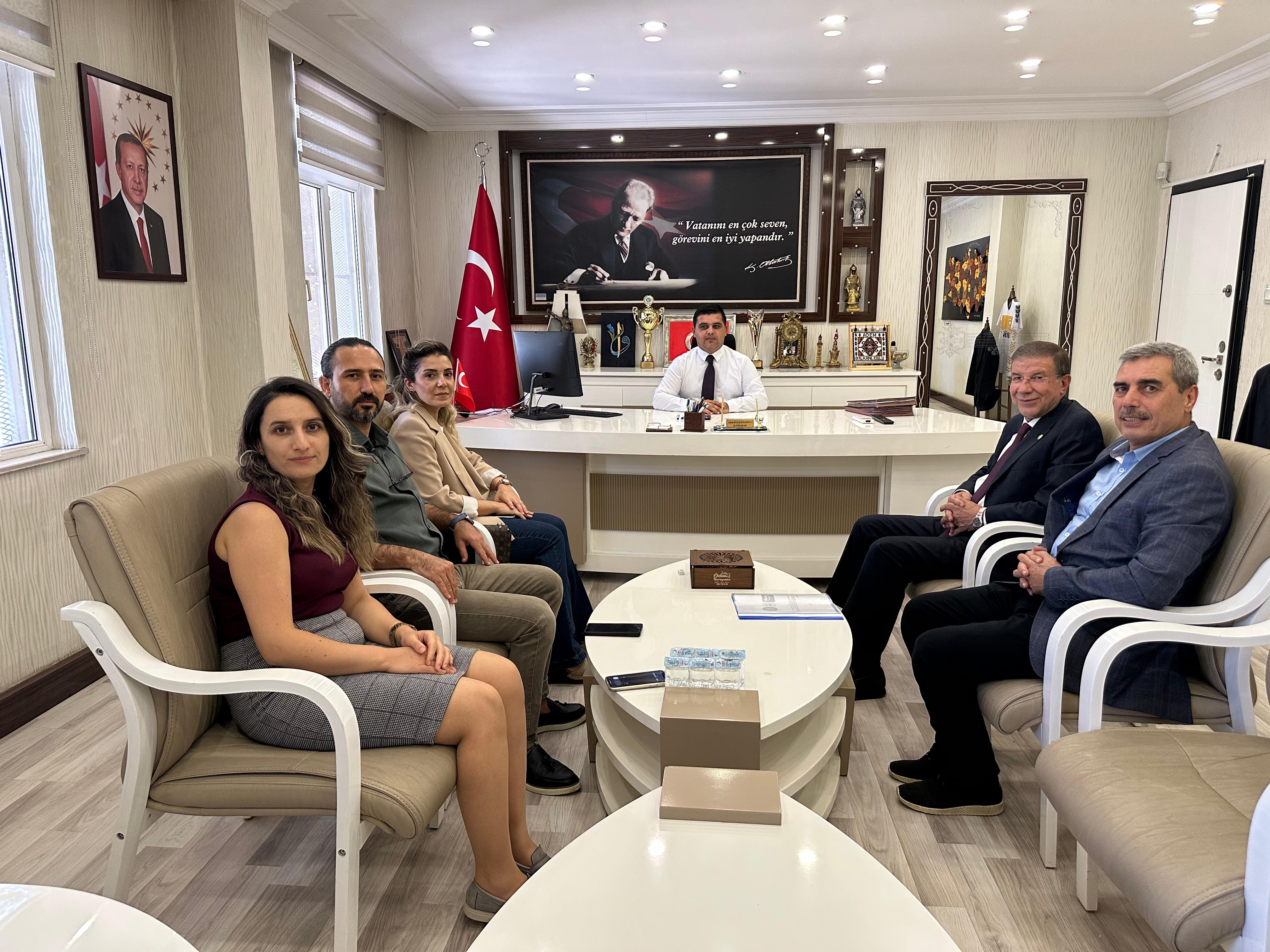 Rektör Yardımcısı Prof. Dr. Abdulcenap Cevheri Suruç MYO'yu  Ziyaret Etti